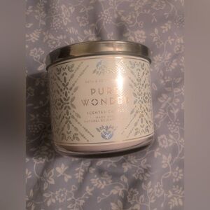 BBW pure wonder 3 wick candle